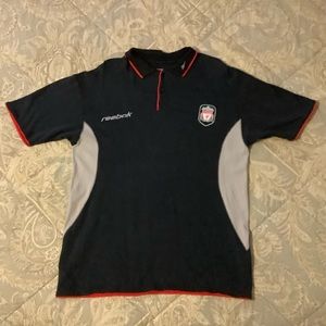 Vintage 2004 Reebok Liverpool FC Polo Mens  Sz XL